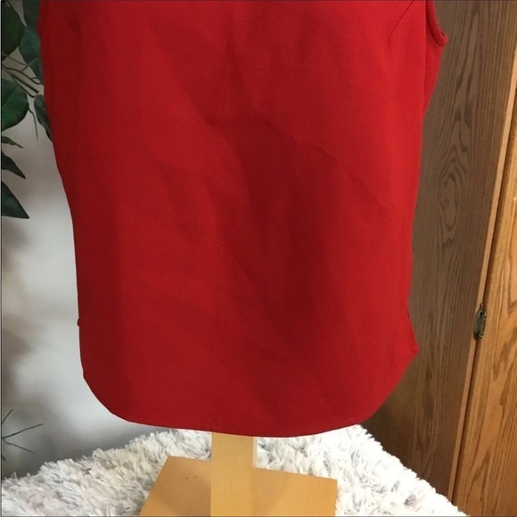 STUDIO I tank top Womans size 14 red business casual layering summer spr… - Picture 9 of 11